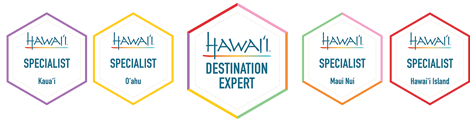 Hawaii Destination Experts Awards